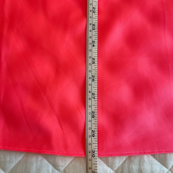 J Crew neon pink slip skirt size small - Picture 4 of 5